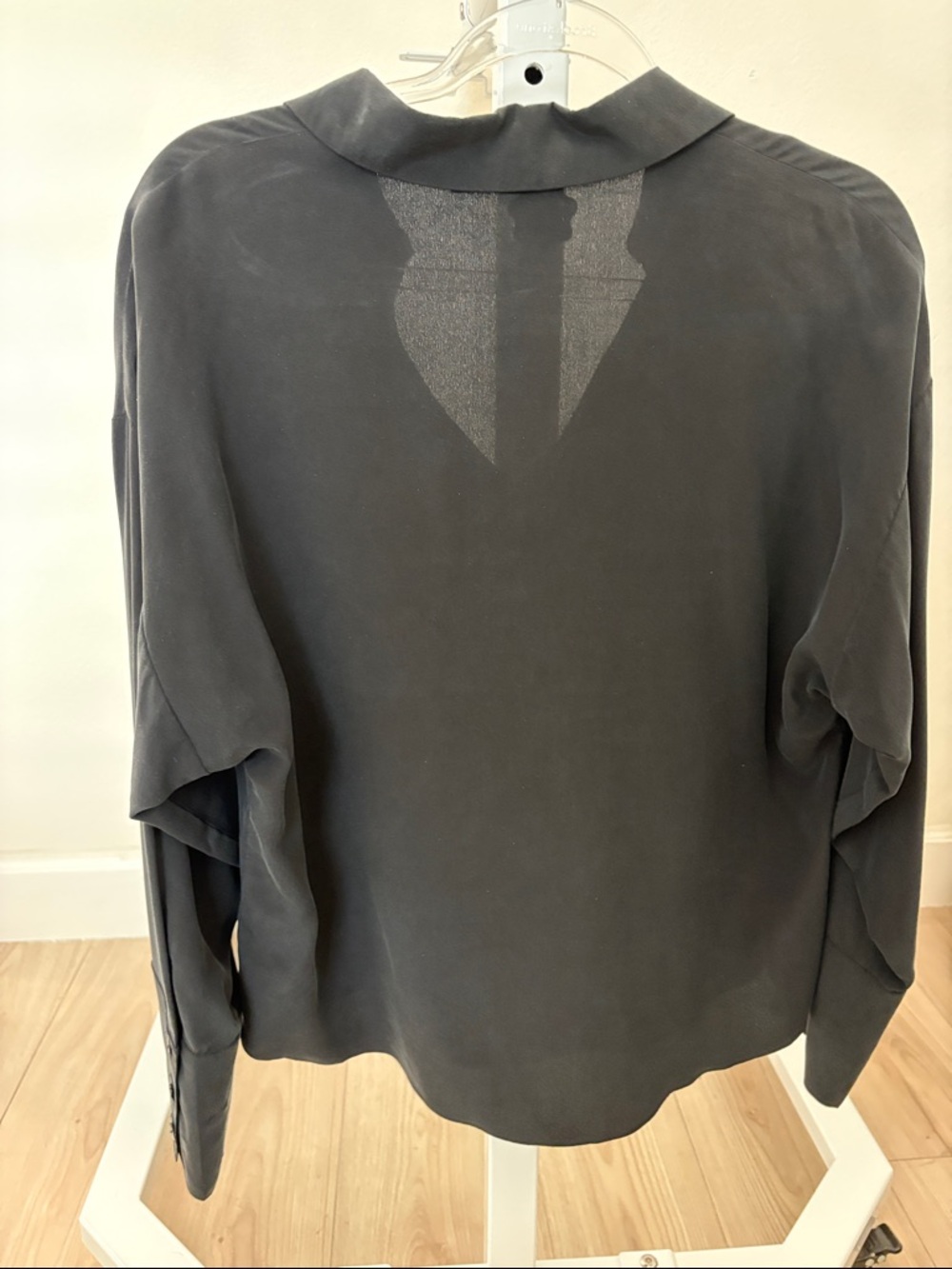 Rebecca Taylor Woman’s Black 100% Silk Tunic - Picture 4 of 6